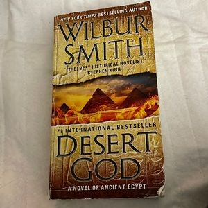 Wilbur Smith Soft Cover Desert God Book